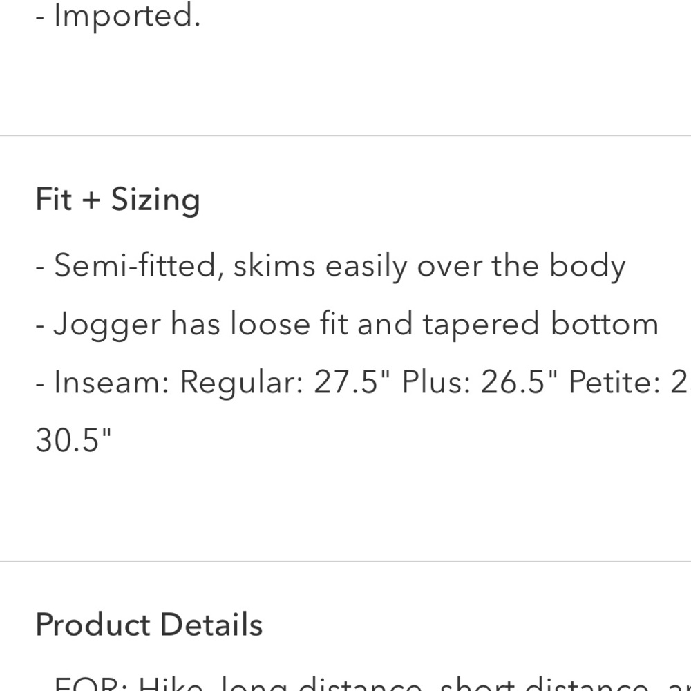 Athleta Trekkie North Jogger Pants Big Sur Brown Size 18 BRAND NEW - Picture 7 of 8
